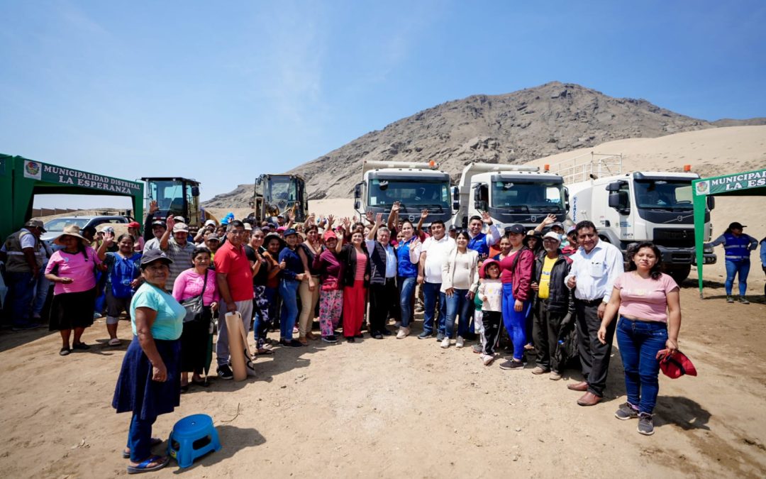 Pool de maquinaria estará hasta mayo del 2025 mejorando las vías en La Esperanza