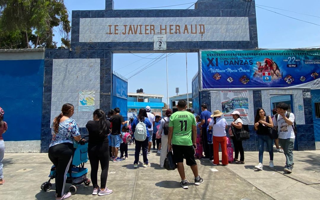 SE ADJUDICA BUENA PRO PARA MODERNIZACIÓN DEL COLEGIO JAVIER HERAUD DE TRUJILLO