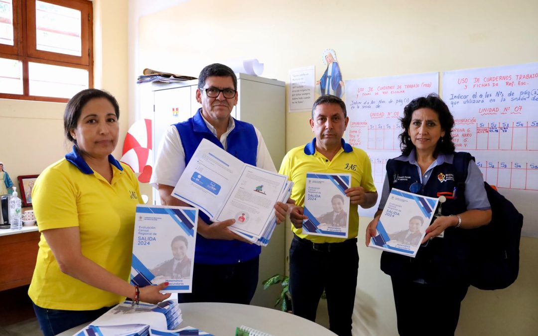 MÁS DE 70 MIL ESTUDIANTES PARTICIPARON DE LA APLICACIÓN DE LA EVALUACIÓN CENSAL REGIONAL DE SALIDA EN LA LIBERTAD.