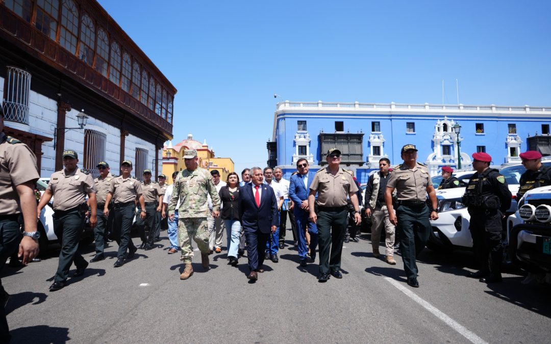 100 PATRULLEROS OTORGADOS POR EL GORE RECORRERÁN TRUJILLO LAS 24 HORAS DEL DÍA