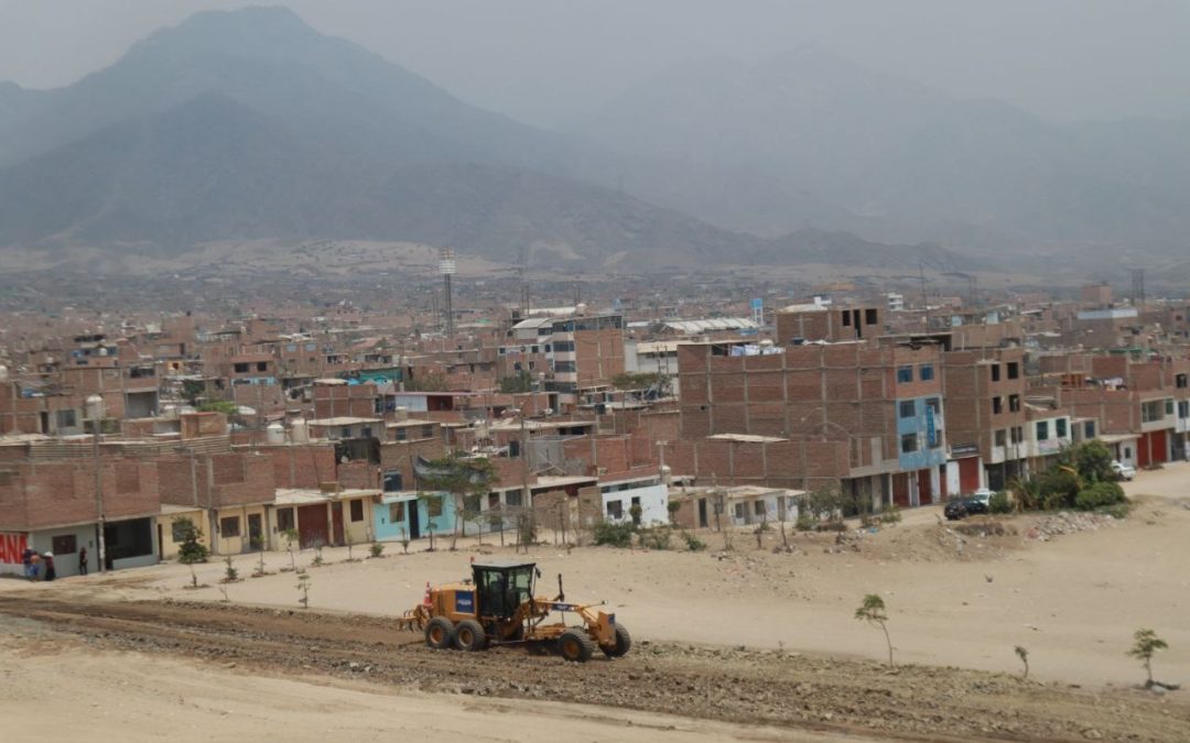 GORE MEJORA AV. MADRID EN ALTO TRUJILLO, BENEFICIANDO A 6 MIL FAMILIAS