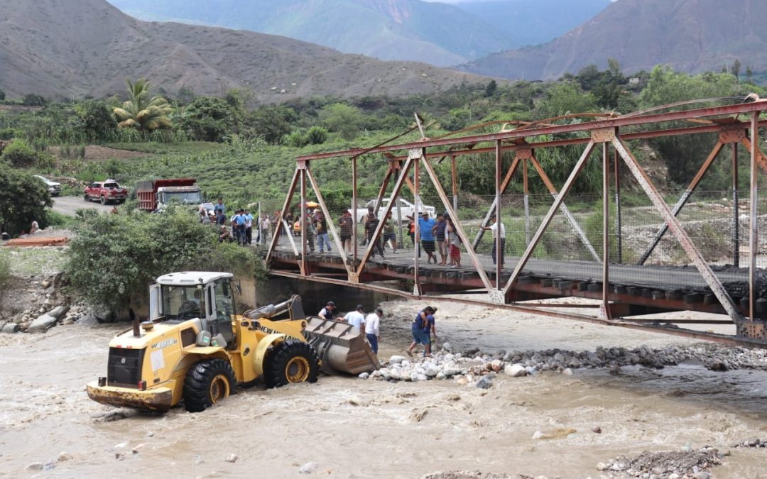 GOBIERNO REGIONAL DE LA LIBERTAD RECONSTRUIRÁ EL PUENTE PINCHADAY EN GRAN CHIMÚ