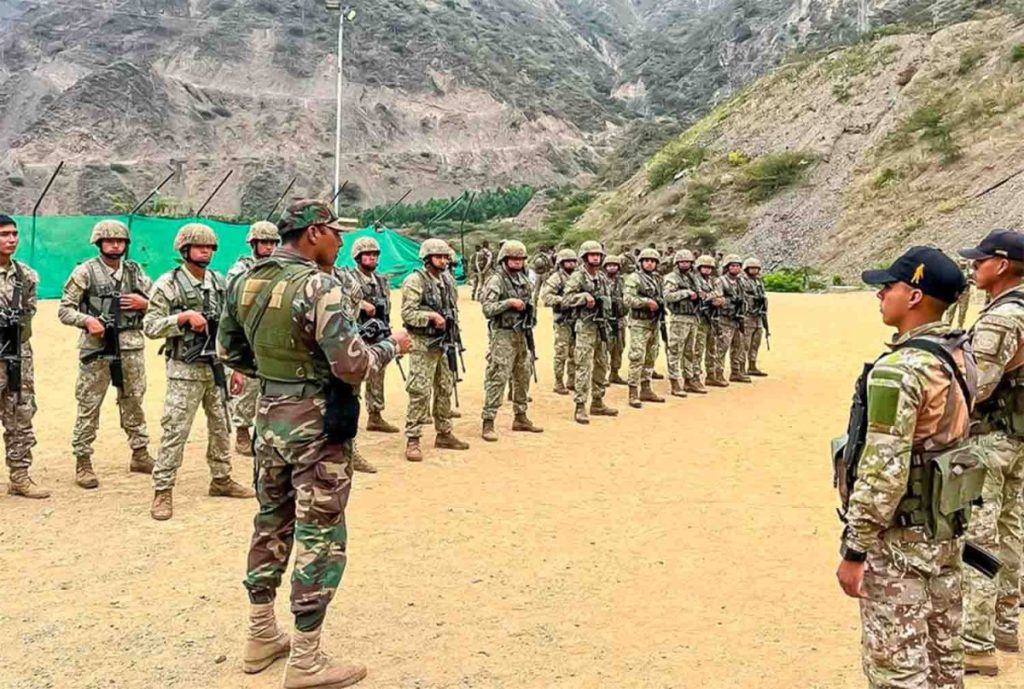 TOQUE DE QUEDA Y BASE MILITAR SON LAS MEDIDAS IMPLEMENTADAS EN EL DISTRITO DE PATAZ