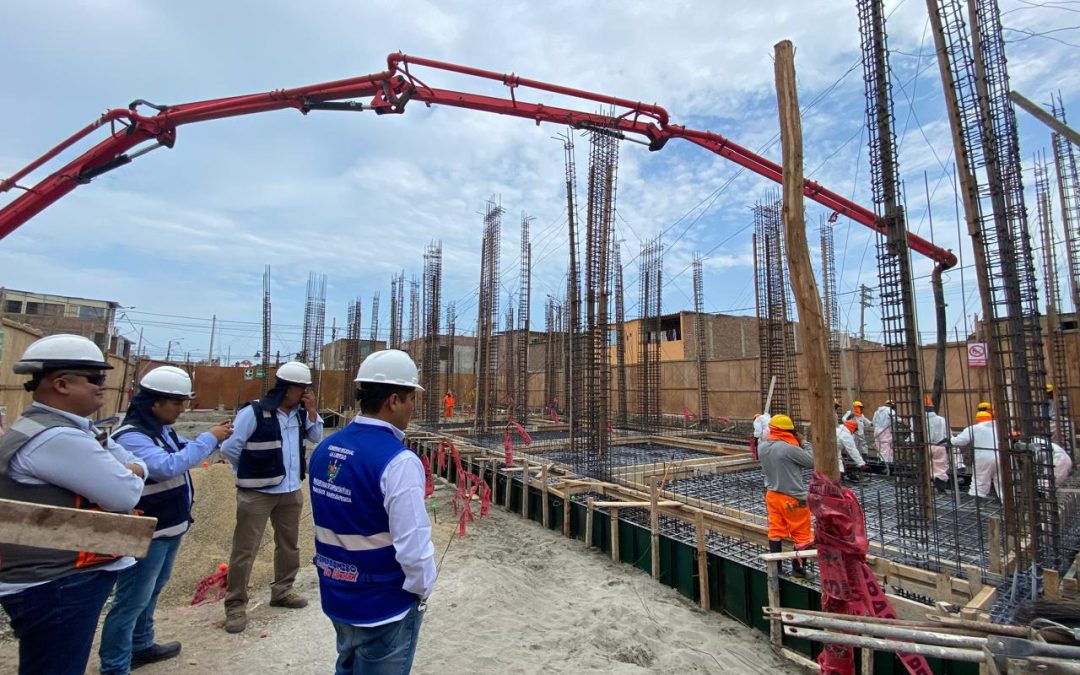 OBRA DE RECONSTRUCCIÓN DEL JARDÍN AURORA DÍAZ EN SALAVERRY SUPERA EL 20 % DE AVANCE