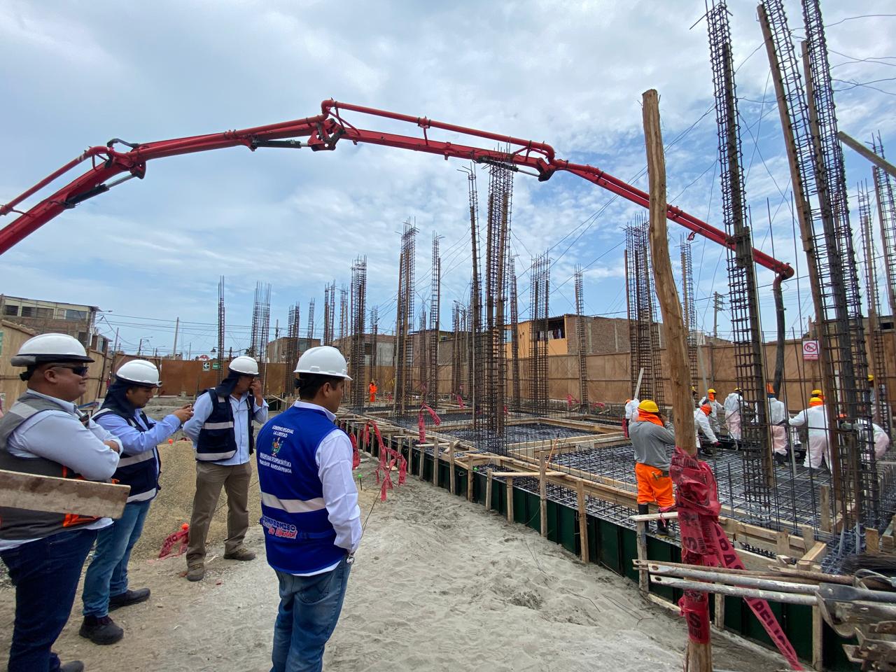 OBRA DE RECONSTRUCCIÓN DEL JARDÍN AURORA DÍAZ EN SALAVERRY SUPERA EL 20 % DE AVANCE