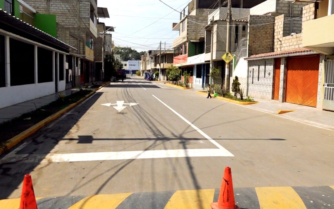 GORE, CON MÁS DE S/. 4 MILLONES, FINANCIÓ NUEVAS PISTAS Y VEREDAS EN CASA GRANDE.