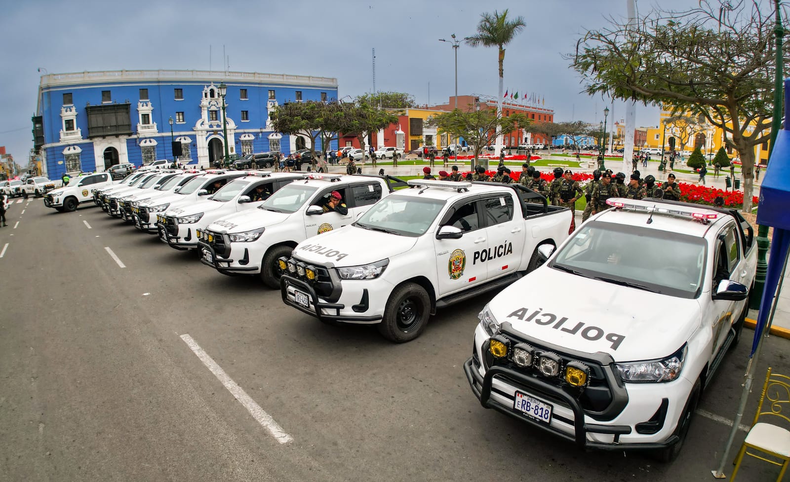 GORE LA LIBERTAD EJECUTA 13 ACCIONES CONCRETAS POR LA SEGURIDAD CIUDADANA