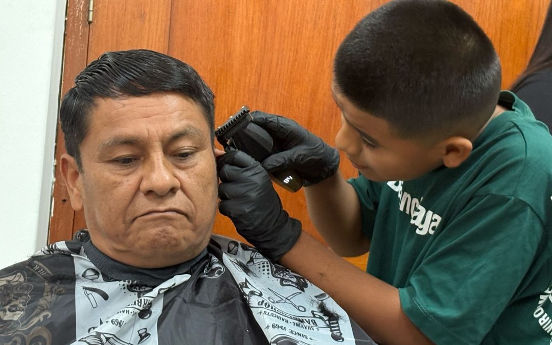 UNO DE LOS BARBEROS MÁS JOVENES DEL PERÚ ESTÁ EN LA LIBERTAD