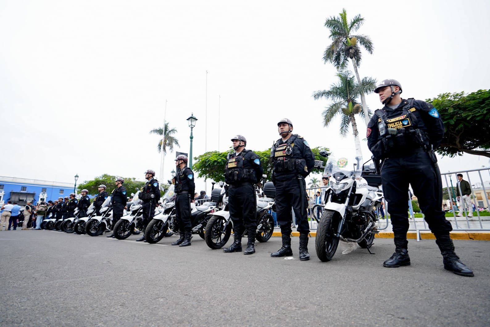 GORE LA LIBERTAD RECEPCIONARÁ 80 MOTOS DE LA PNP EN LA QUINCENA DE JUNIO