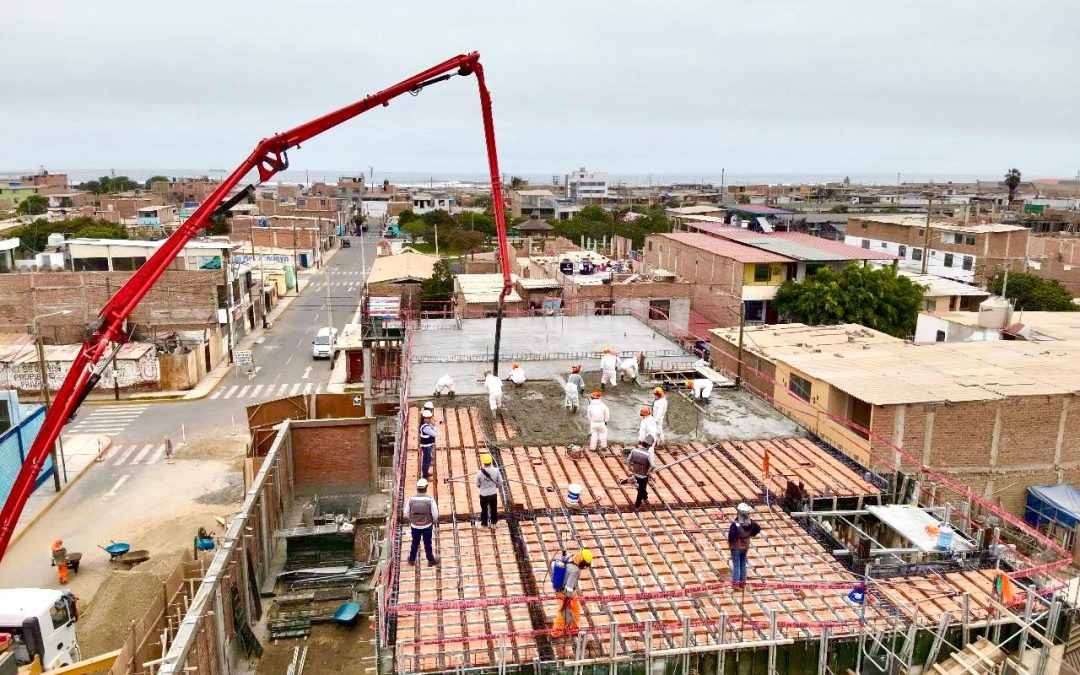 RECONSTRUCCIÓN DEL JARDÍN AURORA DÍAZ DE SALAVERRY SUPERA EL 40 % DE AVANCE
