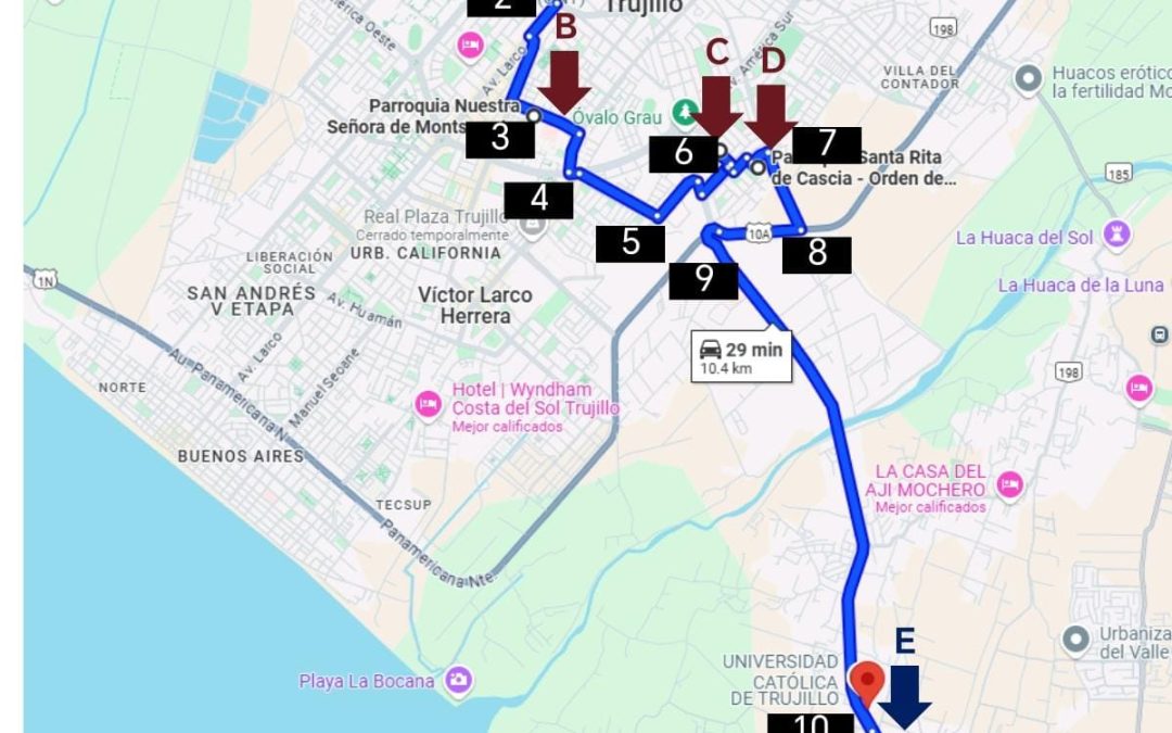 TRUJILLO YA FORMA PARTE DE LA RUTA TURÍSTICA MUNDIAL: «LOS CAMINOS DEL PAPA LEÓN XIV»