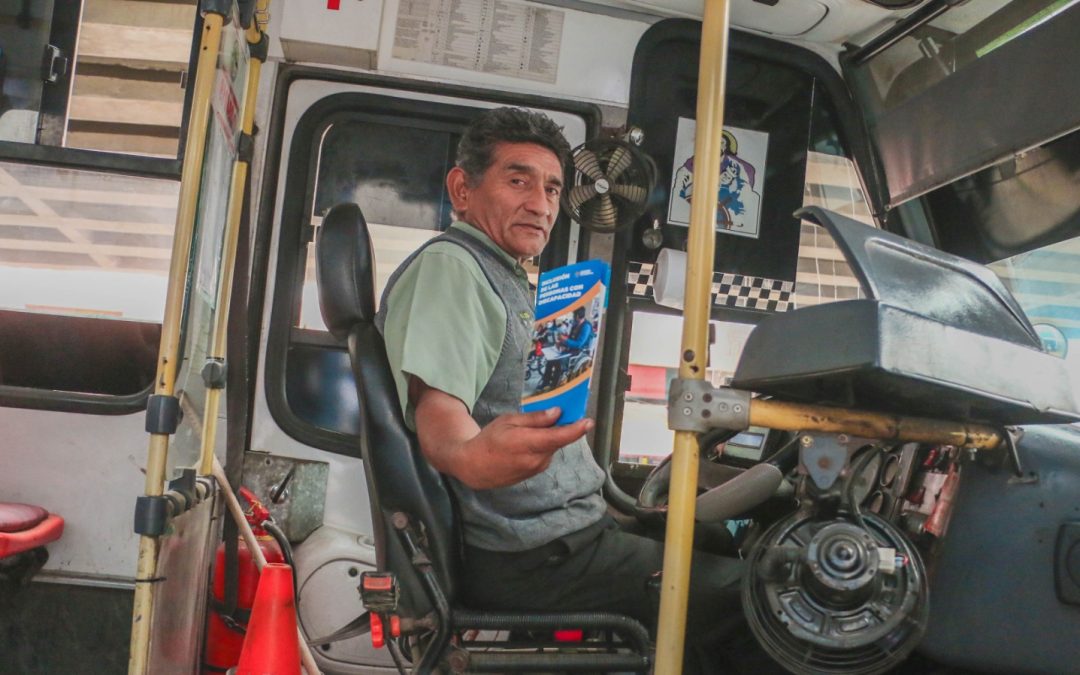 GORE PROMUEVE UNA MOVILIDAD INCLUSIVA Y SIN BARRERAS PARA PERSONAS CON DISCAPACIDAD