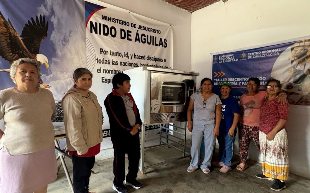 GOBIERNO REGIONAL IMPULSA AUTOEMPLEO EN VÍCTOR LARCO CON HORNO INDUSTRIAL PARA CAPACITACIÓN EN PANADERÍA