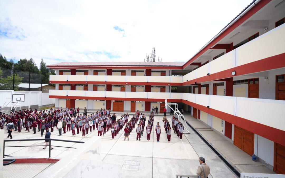 INSTITUTO Y COLEGIOS SERÁN EL GRAN LEGADO DEL GORE EN EDUCACIÓN PARA TAYABAMBA