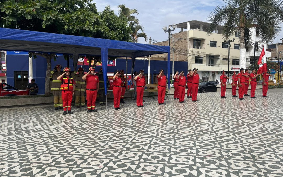 BOMBEROS DE CHEPÉN RECIBIRÁN MODERNO EQUIPAMIENTO GRACIAS A CONVENIO CON EL GOBIERNO REGIONAL