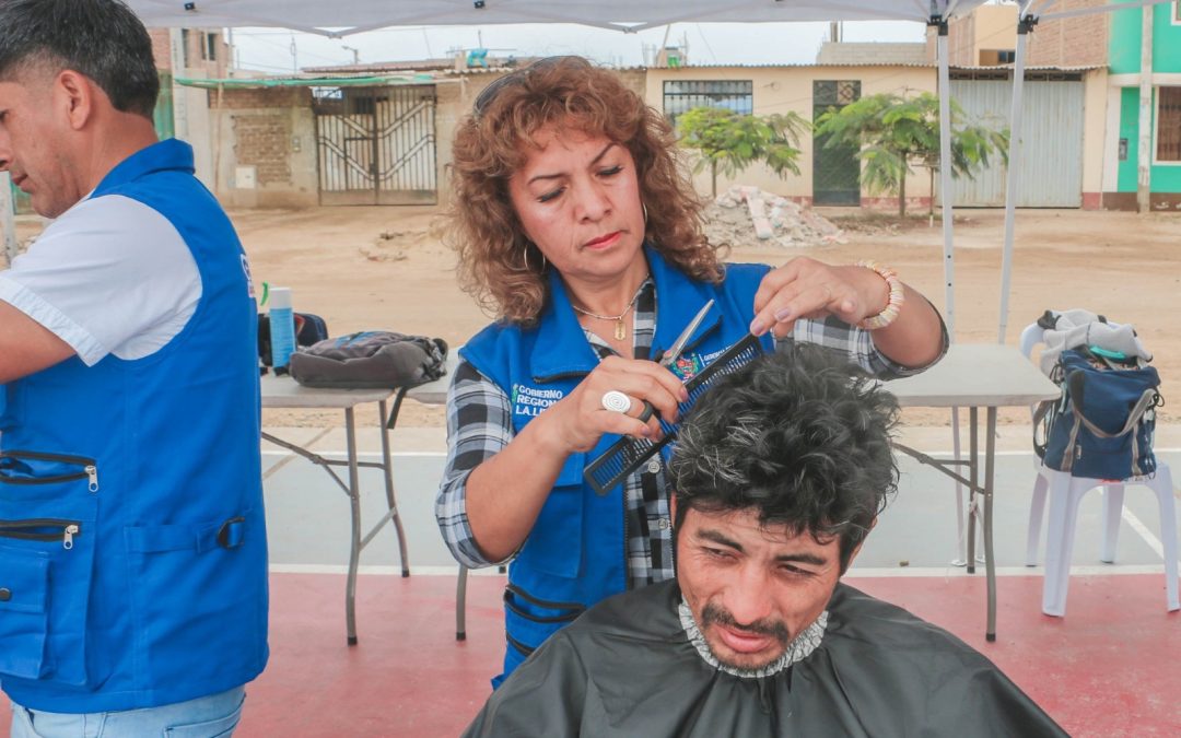 GOBIERNO REGIONAL DE LA LIBERTAD LLEVÓ CAMPAÑA MULTISECTORIAL INCLUSIVA A EL MILAGRO