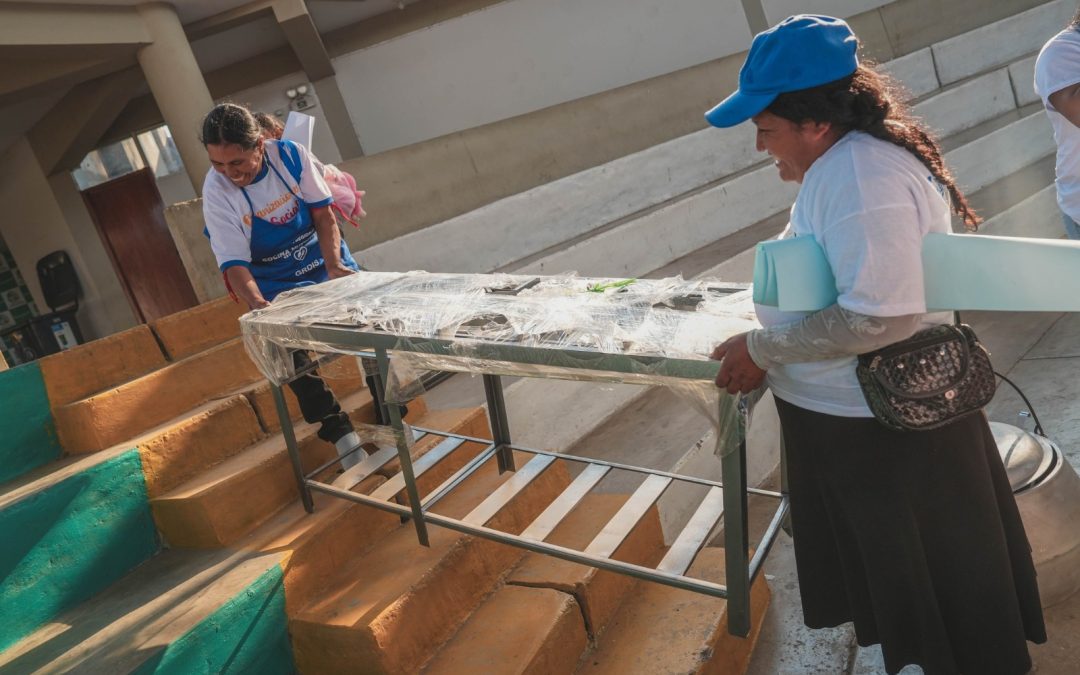 GORE FORTALECE SEGURIDAD ALIMENTARIA CON ENTREGA DE MENAJE A COMEDORES POPULARES