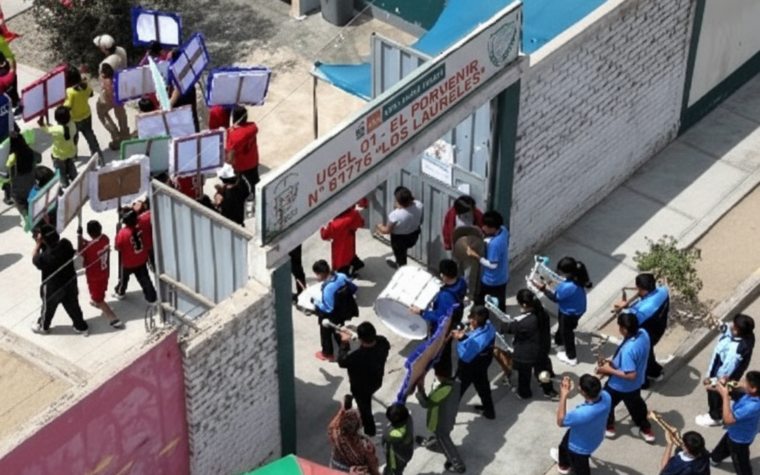 GORE COLOCÓ PRIMERA PIEDRA DEL COLEGIO LOS LAURELES DE EL PORVENIR QUE BENEFICIARÁ A 500 NIÑOS