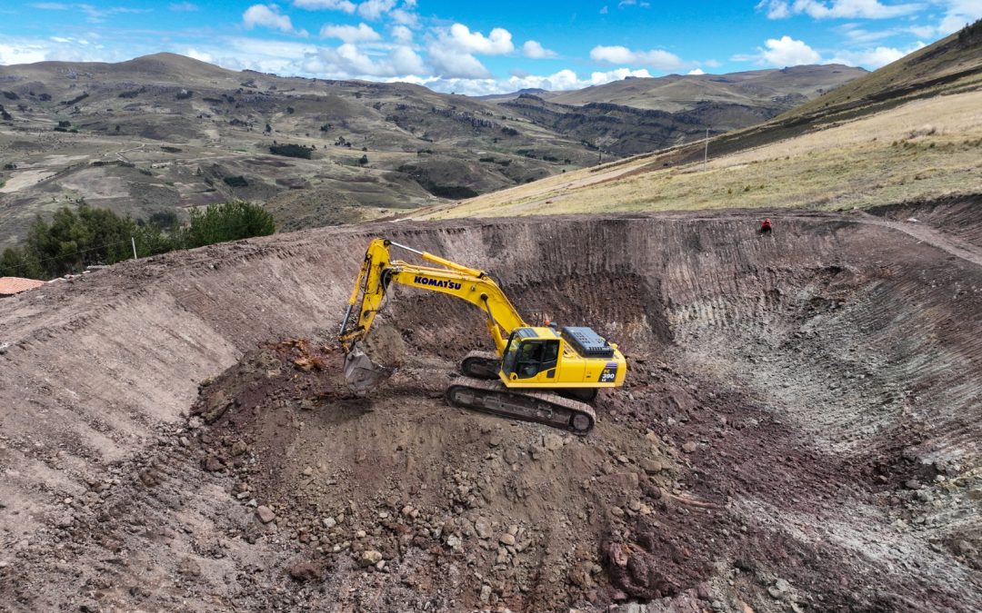 GORE HACE POSIBLE LA CONSTRUCCIÓN DE 15 RESERVORIOS EN SANTIAGO DE CHUCO