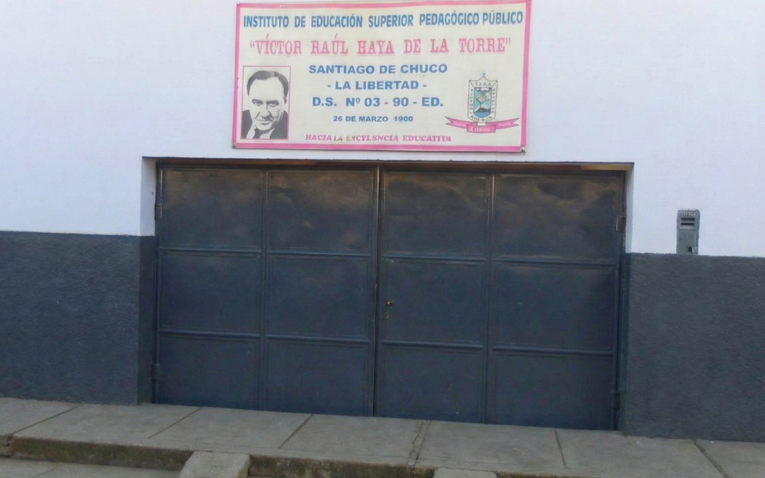 SANTIAGO DE CHUCO: GORE RECONSTRUIRÁ INSTITUTO VÍCTOR RAÚL PARA EL BENEFICIO DE 2 MIL JÓVENES