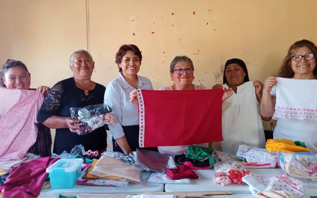 GORE IMPULSA AUTONOMÍA ECONÓMICA DE MADRES DE LAREDO CON CURSO GRATUITO DE COSTURA