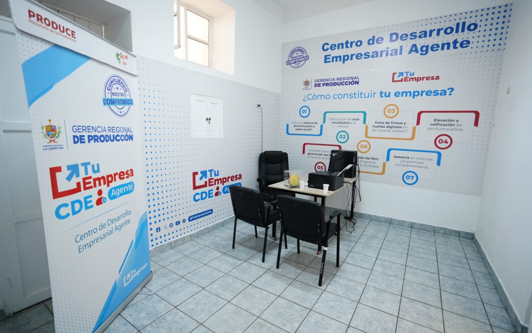 GORE INAUGURA CENTRO DE DESARROLLO EMPRESARIAL PARA IMPULSAR LA FORMALIZACIÓN Y COMPETITIVIDAD DE LAS MYPES