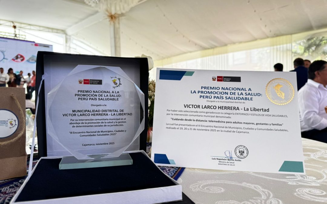 LA LIBERTAD GANA PREMIO NACIONAL “PERÚ PAÍS SALUDABLE” POR MODELO EXITOSO DE PROMOCIÓN DE LA SALUD