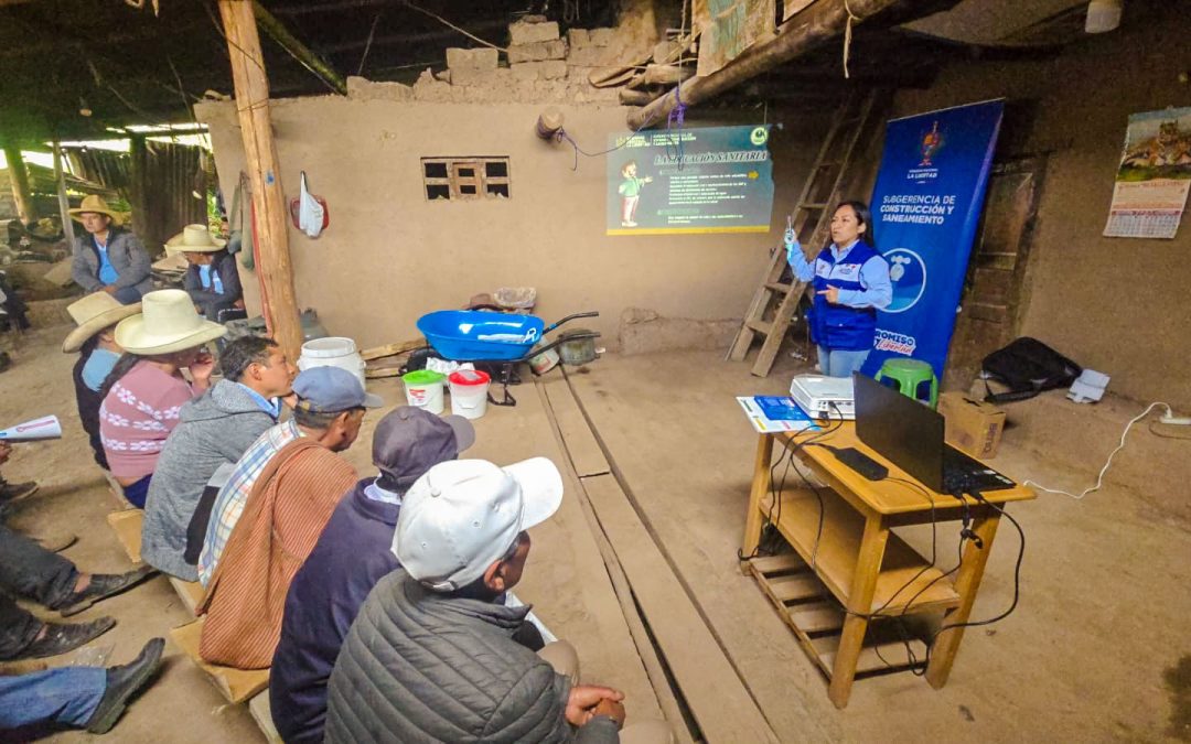 GOBIERNO REGIONAL DE LA LIBERTAD FORTALECE EL ACCESO A AGUA LIMPIA Y SEGURA EN CHARAT