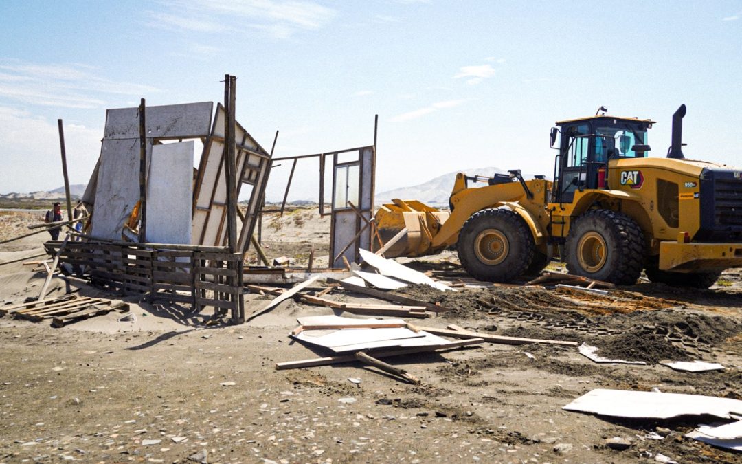 GORE LA LIBERTAD PROTEGE TERRENOS DEL PECH CON RECUPERACIÓN EN VIRÚ