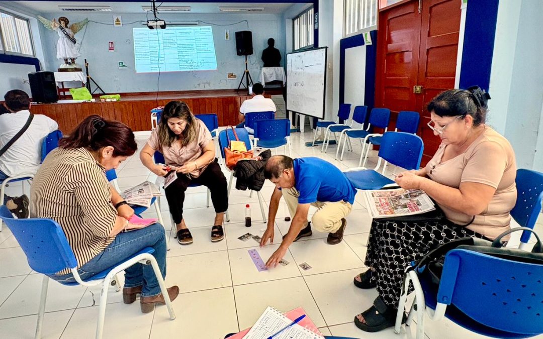 GORE REALIZA INNOVADOR TALLER DE SEGURIDAD VIAL PARA DOCENTES EN GRAN CHIMÚ