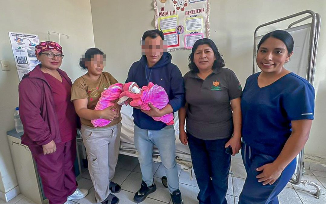 PARTO GEMELAR EXITOSO EN CENTRO DE SALUD PUENTE CHAO MARCA UN HITO EN LA REGIÓN