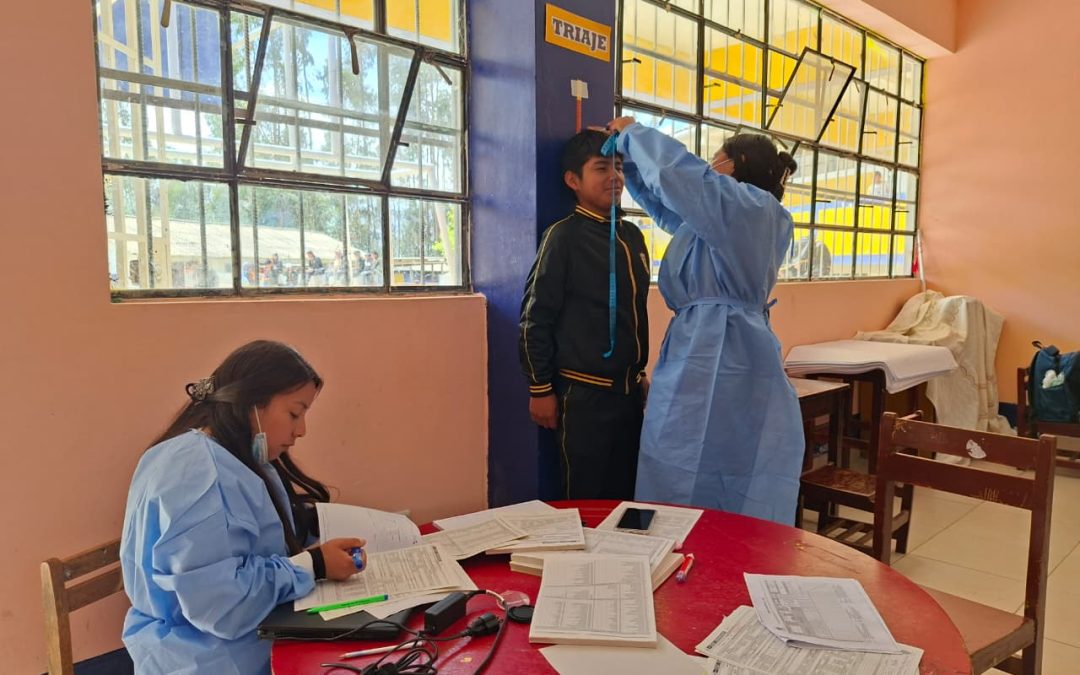 SANTIAGO DE CHUCO: PROGRAMA «SALUD EN RUTA» BRINDÓ MÁS DE 200 ATENCIONES A ESCOLARES