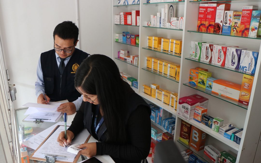 GORE REFUERZA VIGILANCIA SANITARIA EN BOTICAS Y FARMACIAS DE TRUJILLO