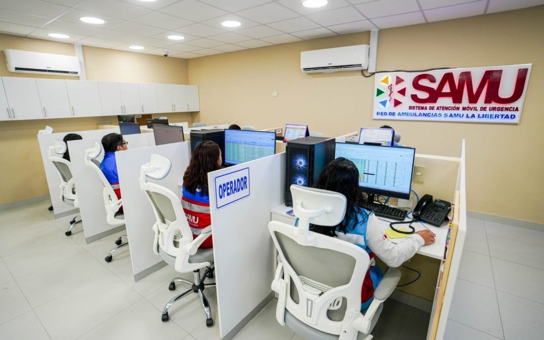 GOBIERNO REGIONAL INAUGURA NUEVA CENTRAL DEL SAMU QUE ATIENDE EMERGENCIAS DE MANERA GRATUITA