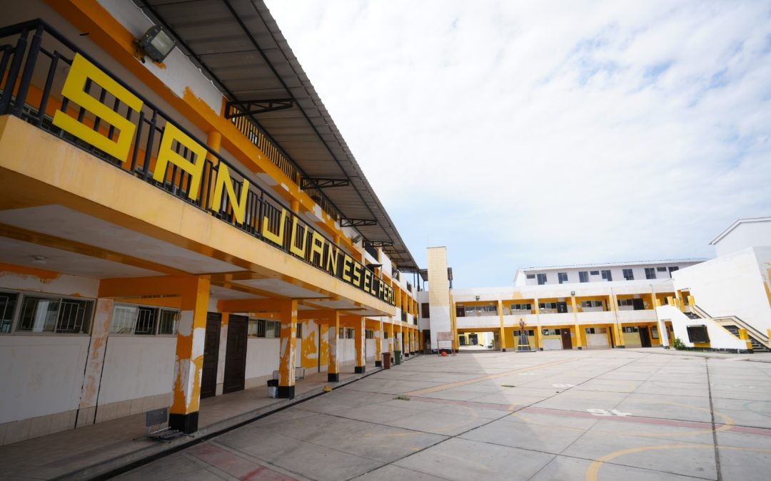 GOBIERNO REGIONAL INICIA MANTENIMIENTO INTEGRAL DEL COLEGIO SAN JUAN